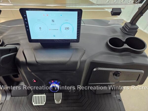2025 Denago Rover XL Lithium Ion Golf Cart, Limited Edition Matte Black - Image 11