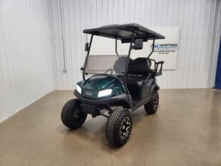 2021 Club Car Tempo Electric ECOXGEAR DELUXE STREET READY Golf Cart, Metallic Jade Green