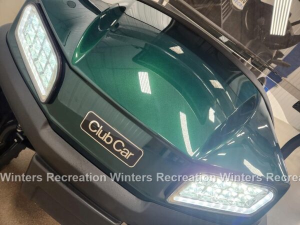 2021 Club Car Tempo Electric ECOXGEAR DELUXE STREET READY Golf Cart, Metallic Jade Green - Image 2