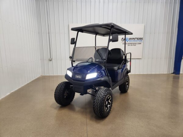 2020 Club Car Tempo Electric STREET READY Golf Cart, Blue Sapphire