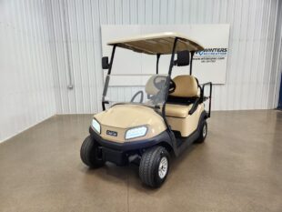 2020 Club Car Tempo Electric STREET READY Golf Cart, Beige