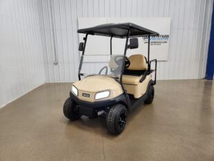 2020 Club Car Tempo Electric STREET READY Golf Cart, Beige
