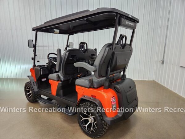 2025 Denago Rover XL Lithium Ion Golf Cart, Lava - Image 4