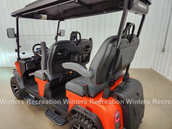 2025 Denago Rover XL Lithium Ion Golf Cart, Lava - Image 5