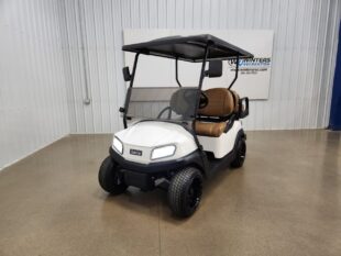 2020 Club Car Tempo Electric STREET READY Golf Cart, White