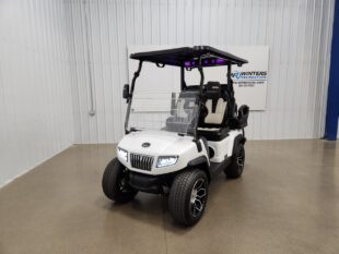 2025 Evolution D5 Ranger 2+2 Lithium Ion Golf Cart, Pearl White