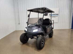 2020 Club Car Tempo Electric STREET READY Golf Cart, Midnight Silver