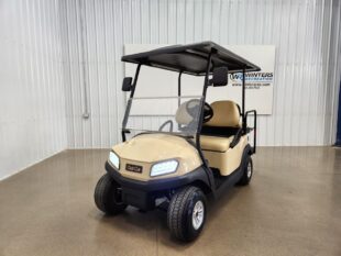 2020 Club Car Tempo Electric STREET READY Golf Cart, Beige