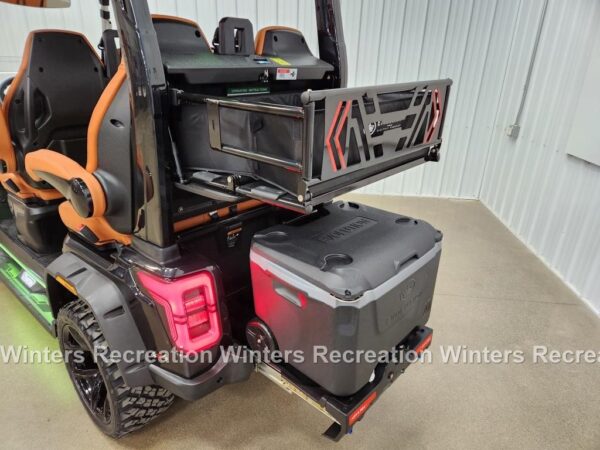2025 Evolution D-Max XT4 Lithium Ion Golf Cart LSV, Black Sapphire - Image 8