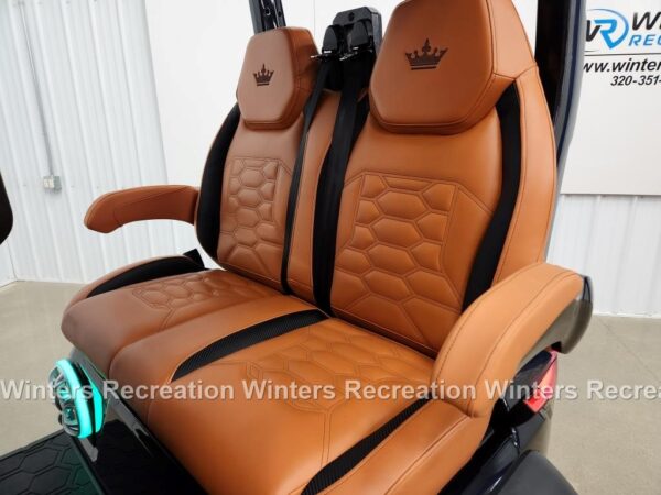 2025 Evolution D-Max XT4 Lithium Ion Golf Cart LSV, Black Sapphire - Image 11