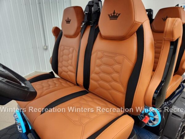 2025 Evolution D-Max XT4 Lithium Ion Golf Cart LSV, Black Sapphire - Image 10