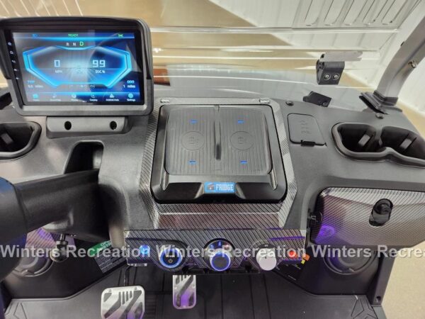 2025 Evolution D-Max XT4 Lithium Ion Golf Cart LSV, Black Sapphire - Image 13