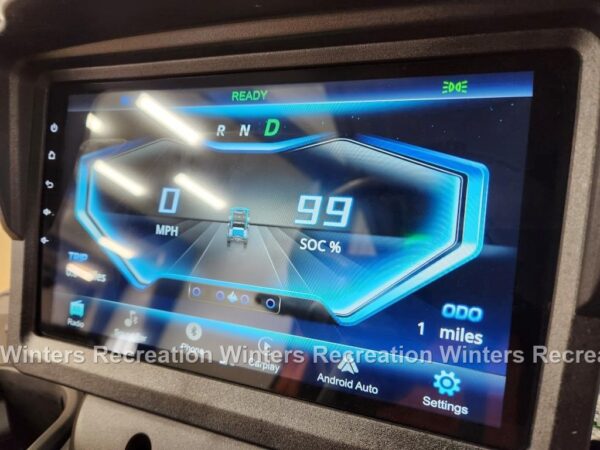 2025 Evolution D-Max XT4 Lithium Ion Golf Cart LSV, Black Sapphire - Image 17