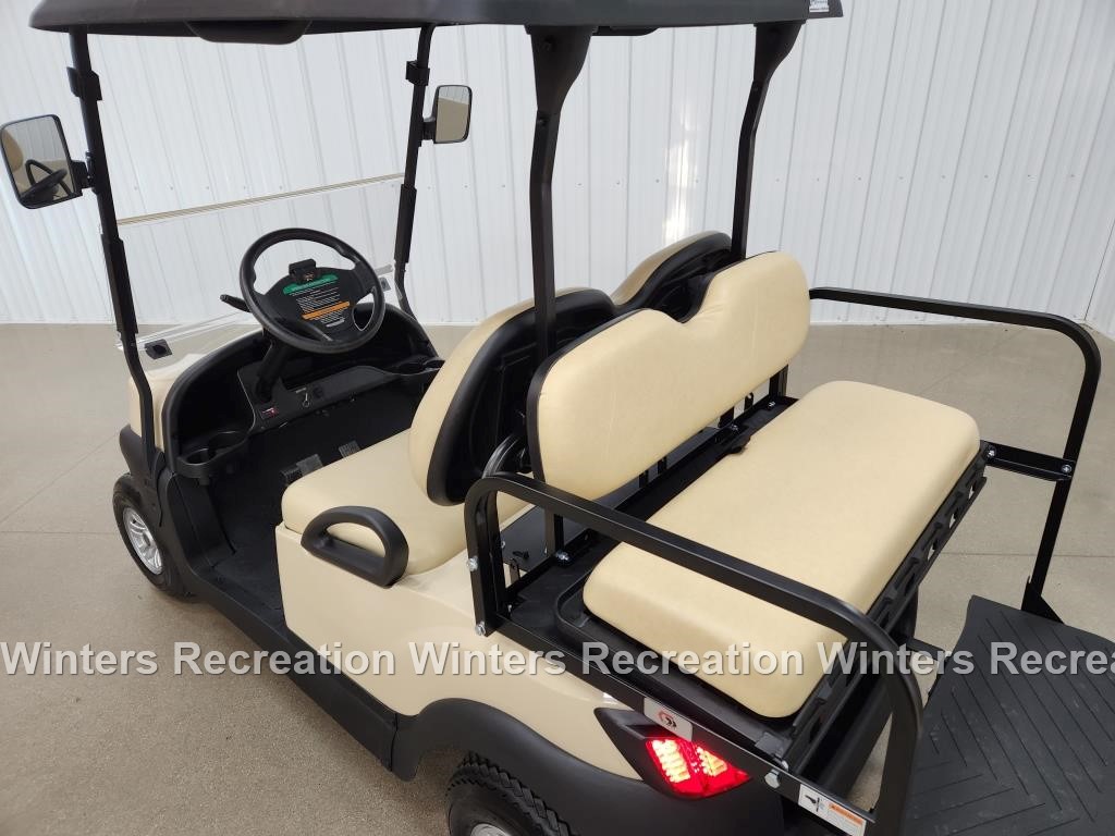2020 Club Car Tempo Electric STREET READY Golf Cart, Beige - Image 5