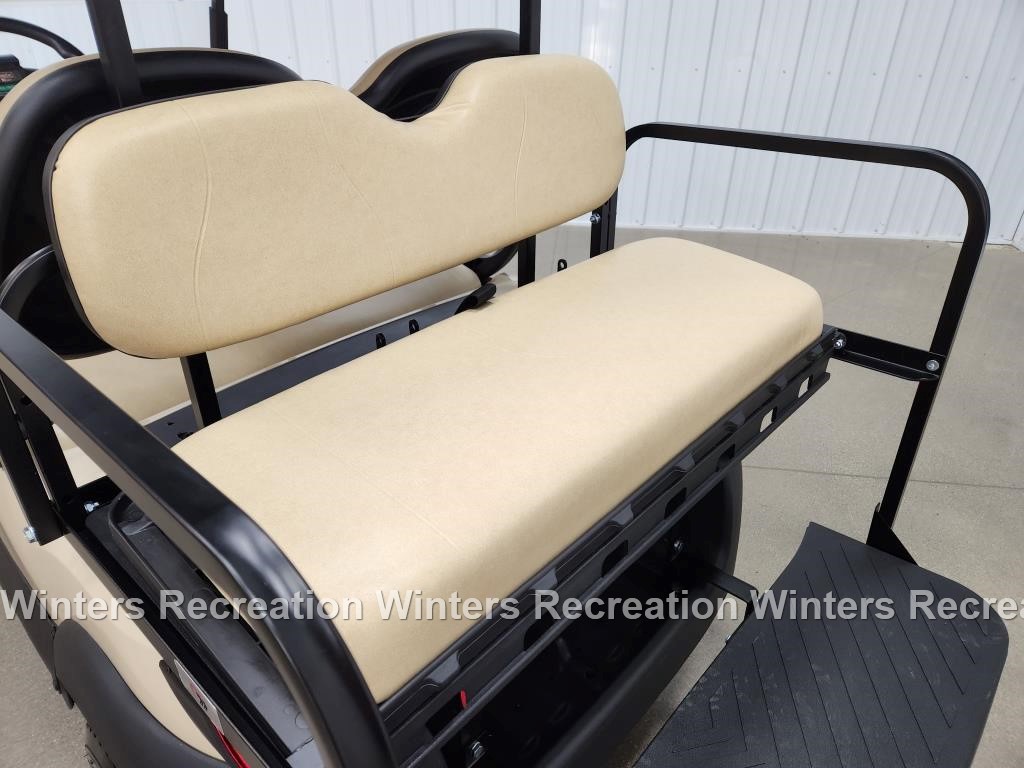 2020 Club Car Tempo Electric STREET READY Golf Cart, Beige - Image 8