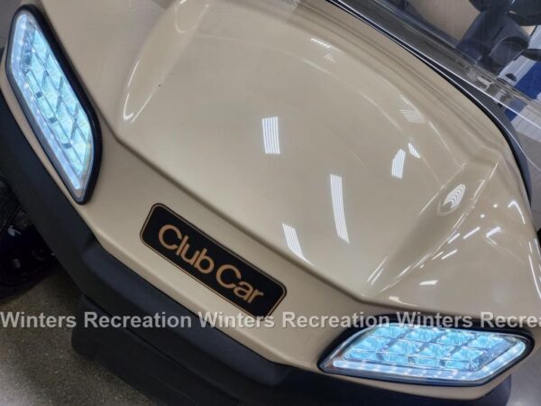 2020 Club Car Tempo Electric STREET READY Golf Cart, Beige - Image 2