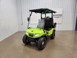 2025 Evolution D5 Ranger 2+2 Lithium Ion Golf Cart, Lime Green
