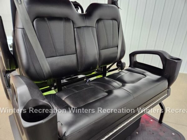 2025 Evolution D5 Ranger 2+2 Lithium Ion Golf Cart, Lime Green - Image 8
