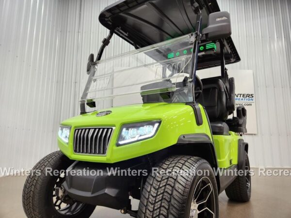 2025 Evolution D5 Ranger 2+2 Lithium Ion Golf Cart, Lime Green - Image 16