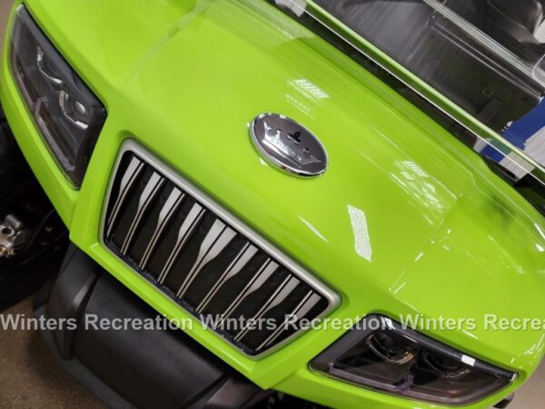 2025 Evolution D5 Ranger 2+2 Lithium Ion Golf Cart, Lime Green - Image 17