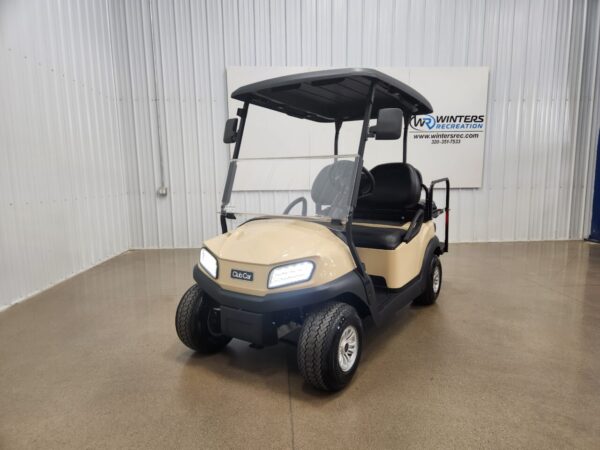 2020 Club Car Tempo Electric STREET READY Golf Cart, Beige