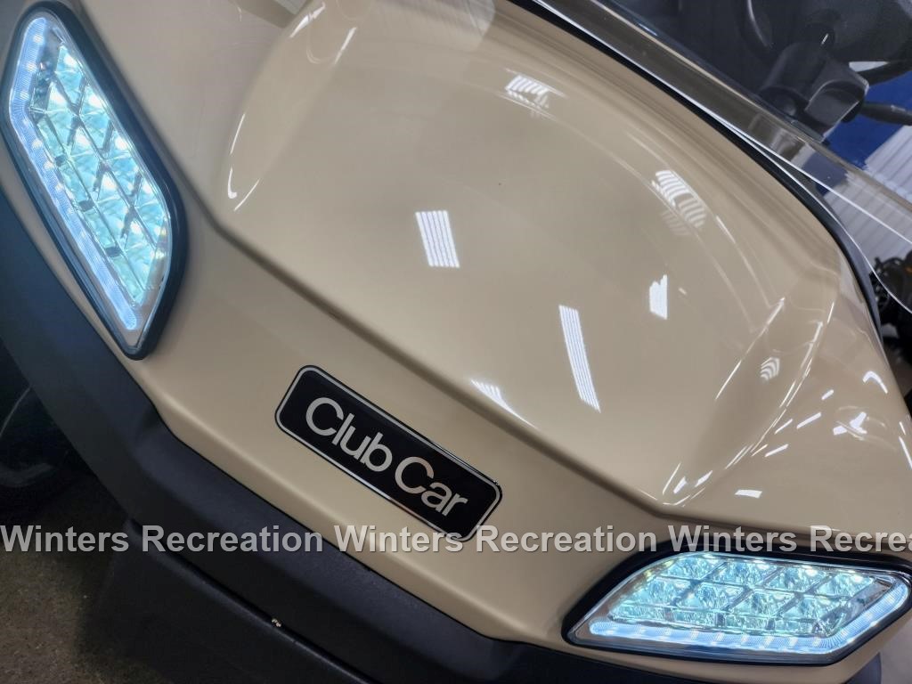 2020 Club Car Tempo Electric STREET READY Golf Cart, Beige - Image 2