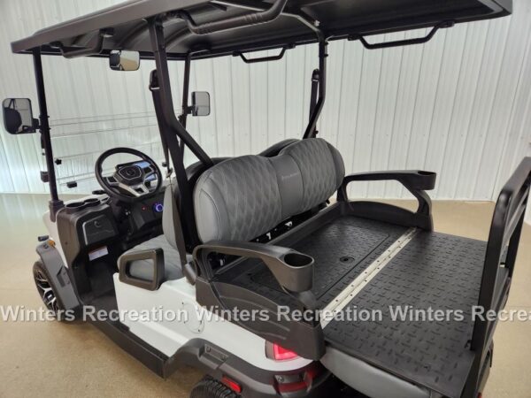 2025 Denago Nomad Plus Lithium Ion Golf Cart, White - Image 6