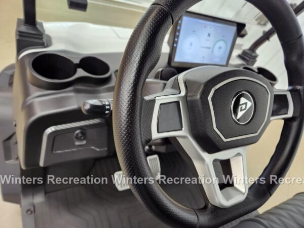 2025 Denago Nomad Plus Lithium Ion Golf Cart, White - Image 10