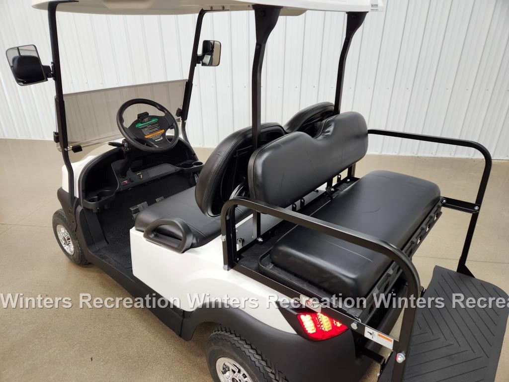 2020 Club Car Tempo Electric STREET READY Golf Cart, White - Image 5