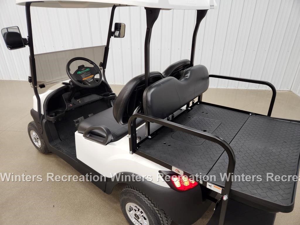 2020 Club Car Tempo Electric STREET READY Golf Cart, White - Image 6