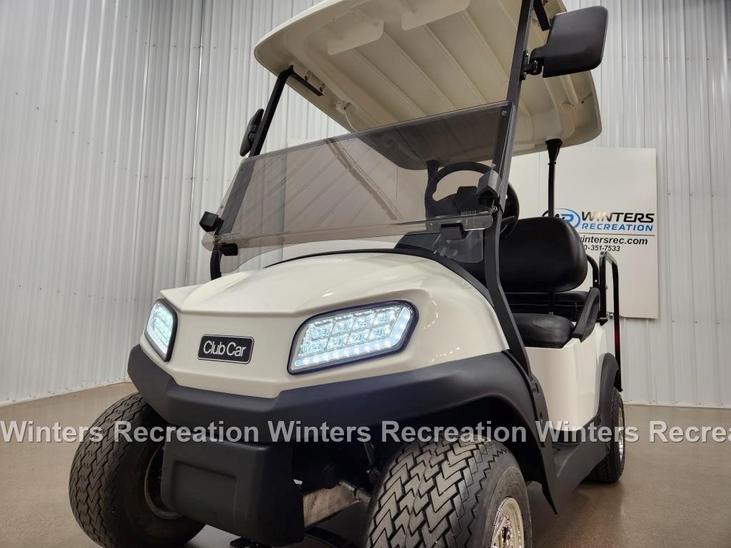 2020 Club Car Tempo Electric STREET READY Golf Cart, White - Image 12