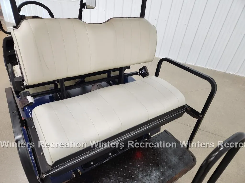 2018 Evolution Traveler 4 Electric STREET READY Golf Cart, Blue - Image 7