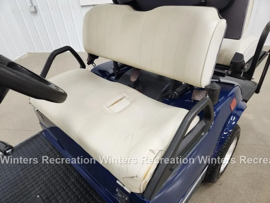 2018 Evolution Traveler 4 Electric STREET READY Golf Cart, Blue - Image 8