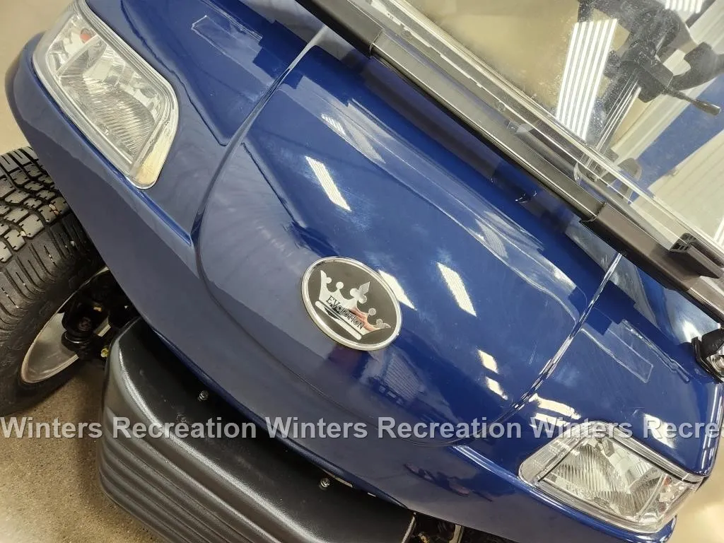 2018 Evolution Traveler 4 Electric STREET READY Golf Cart, Blue - Image 12