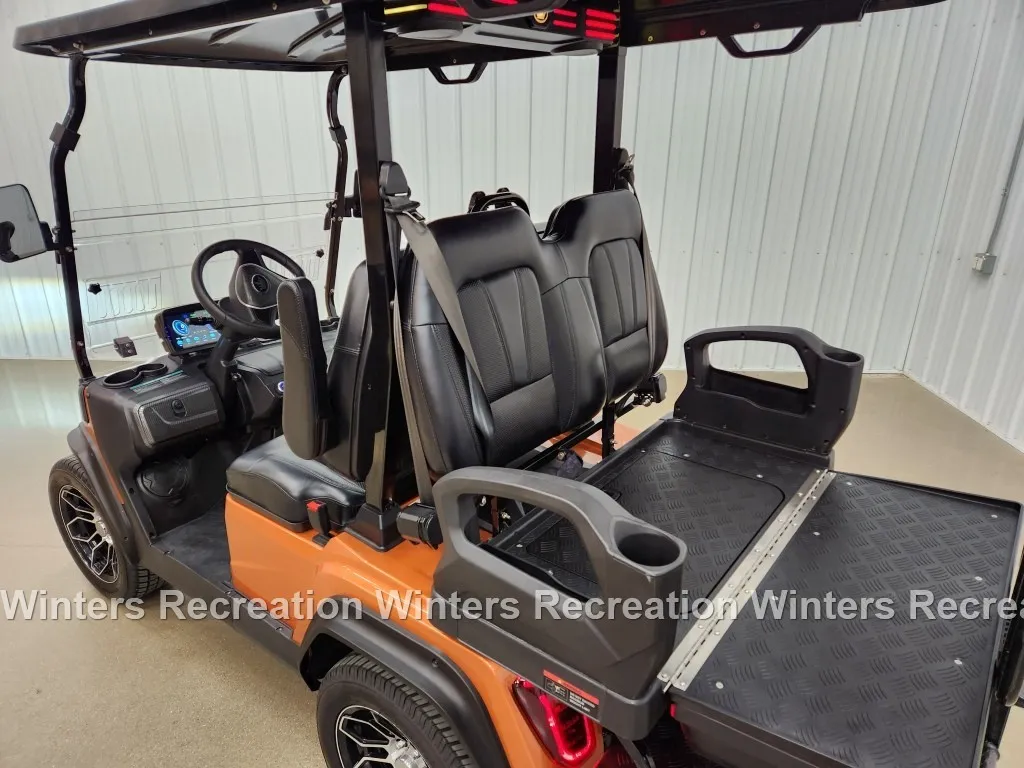 DEALER SPECIAL 2025 Evolution D5 Ranger 2+2 Lithium Ion Golf Cart, Copper - Image 6