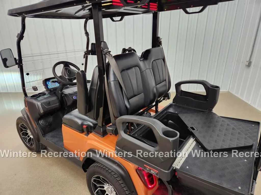 DEALER SPECIAL 2025 Evolution D5 Ranger 2+2 Lithium Ion Golf Cart, Copper - Image 7