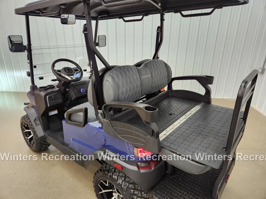 2025 Denago Nomad XL Plus Lithium Ion Golf Cart, Blue - Image 6