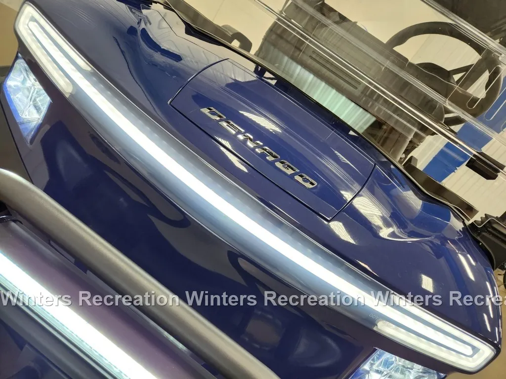 2025 Denago Nomad XL Plus Lithium Ion Golf Cart, Blue - Image 2