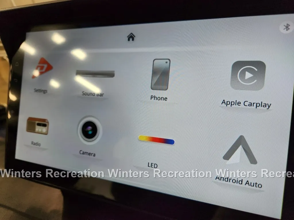 2025 Denago Nomad XL Plus Lithium Ion Golf Cart, Blue - Image 14