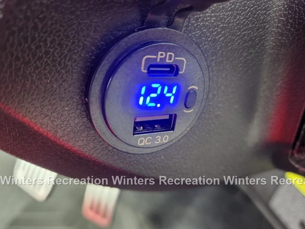 2025 Evolution D5 Maverick Plus Lithium Ion Golf Cart, Flamenco Red - Image 15