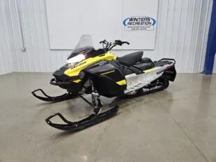 2022 Ski-Doo Renegade Sport 600 ACE Snowmobile, Black & Yellow