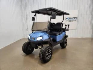 2021 Club Car Tempo Lithium Ion DELUXE STREET READY Golf Cart, Ice Blue