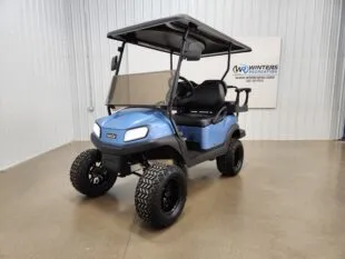 2021 Club Car Tempo Lithium Ion DELUXE STREET READY Golf Cart, Ice Blue