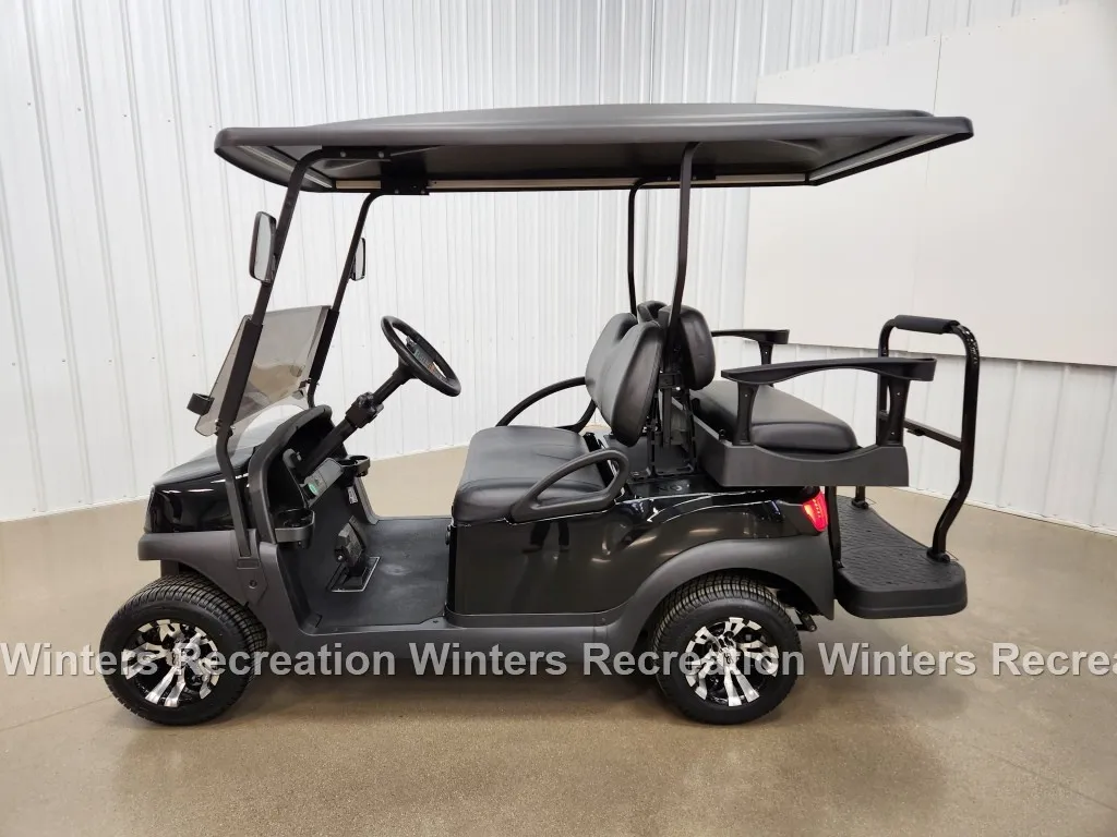 2020 Club Car Tempo Lithium Ion DELUXE STREET READY Golf Cart, Metallic Black - Image 3