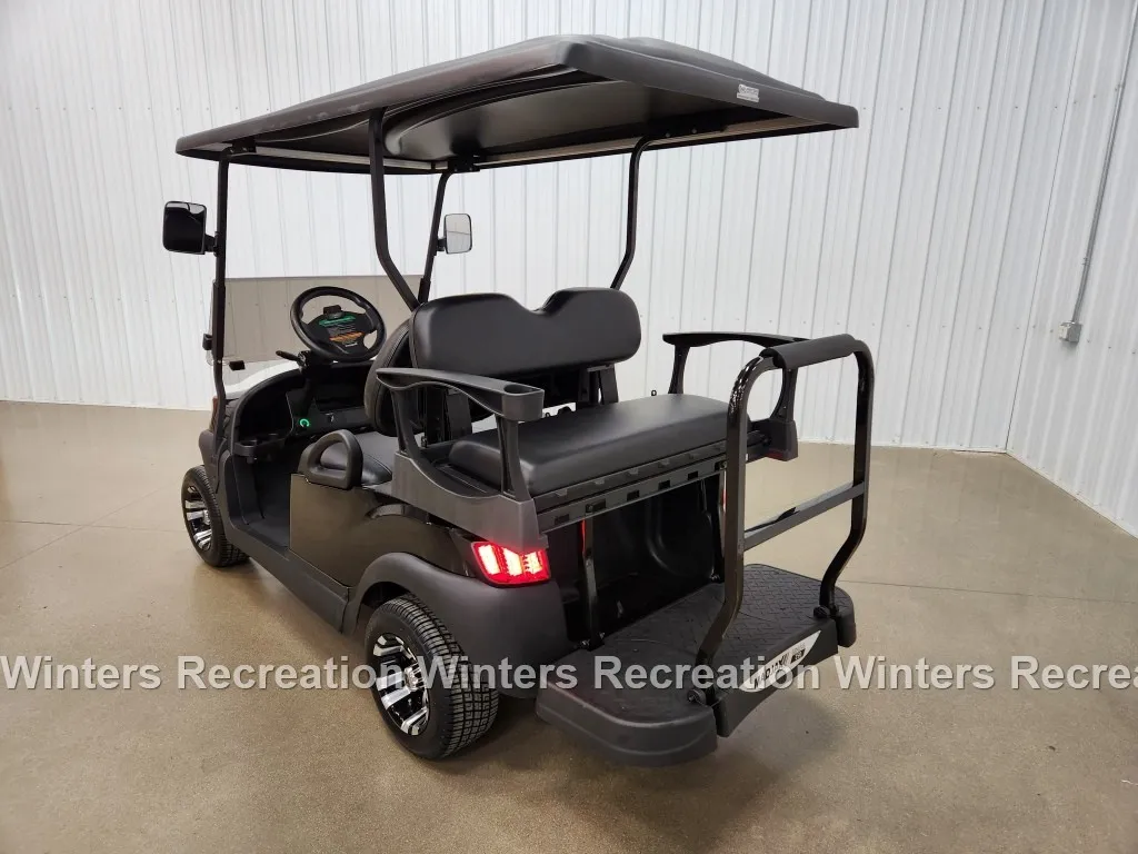 2020 Club Car Tempo Lithium Ion DELUXE STREET READY Golf Cart, Metallic Black - Image 4