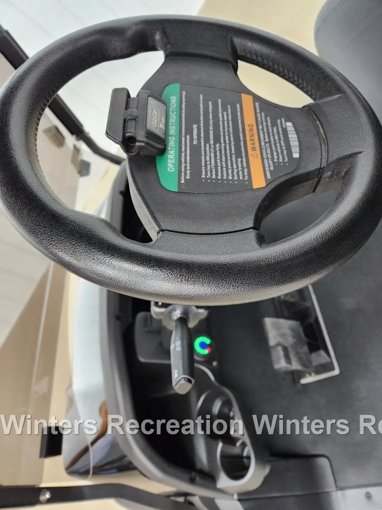 2020 Club Car Tempo Lithium Ion DELUXE STREET READY Golf Cart, Metallic Black - Image 10