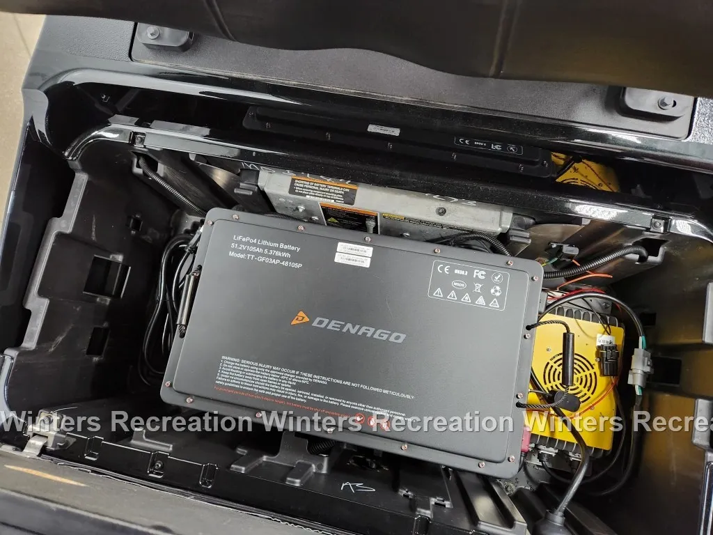 2020 Club Car Tempo Lithium Ion DELUXE STREET READY Golf Cart, Metallic Black - Image 15