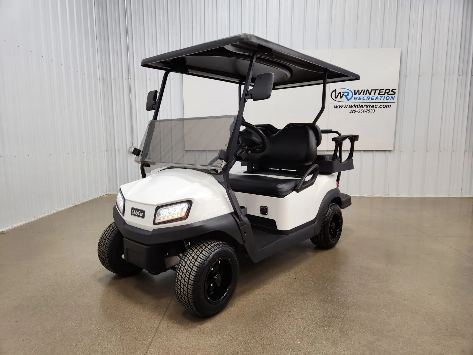 2020 Club Car Tempo Lithium Ion DELUXE STREET READY Golf Cart, White