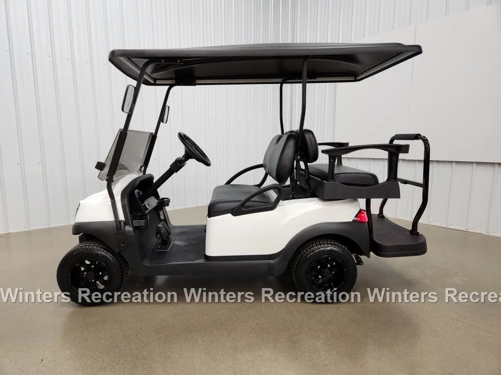 2020 Club Car Tempo Lithium Ion DELUXE STREET READY Golf Cart, White - Image 3