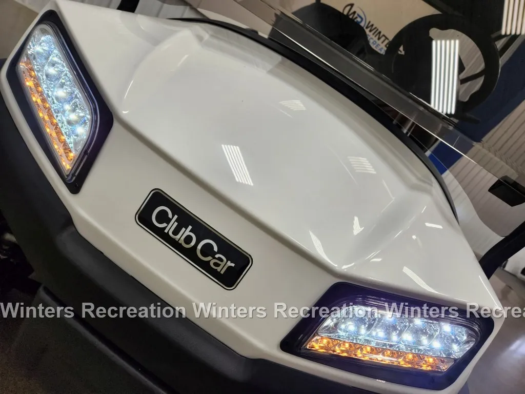 2020 Club Car Tempo Lithium Ion DELUXE STREET READY Golf Cart, White - Image 2